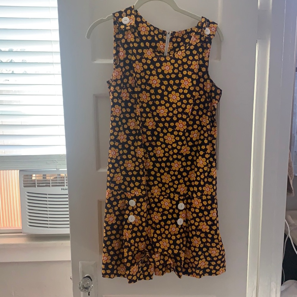 Vintage floral playsuit